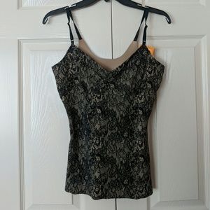Lace-Patterned Camisole
